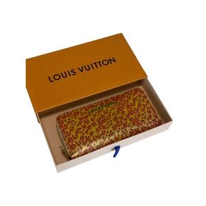 Louis Vuitton Stephen Sprouse Leopard Zippy Wallet Vernis Jaune Passion M91475